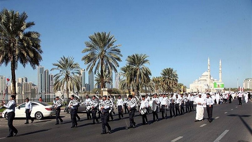 ماراثون رياضي في منطقة الشارقة الطبية للتوعية بمرض السرطان