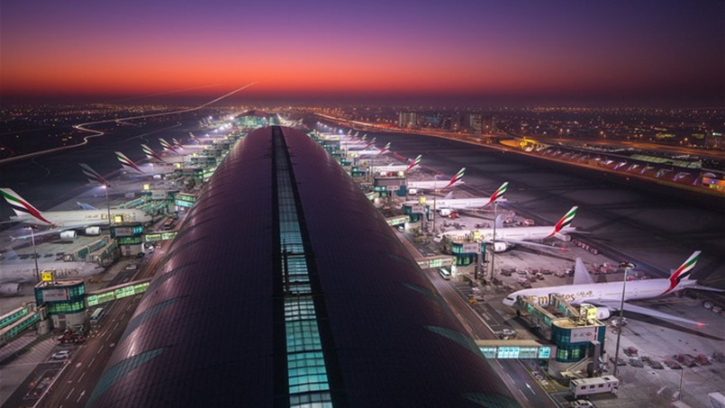 اميركا الشمالية الأولى في مطار دبي الدولي